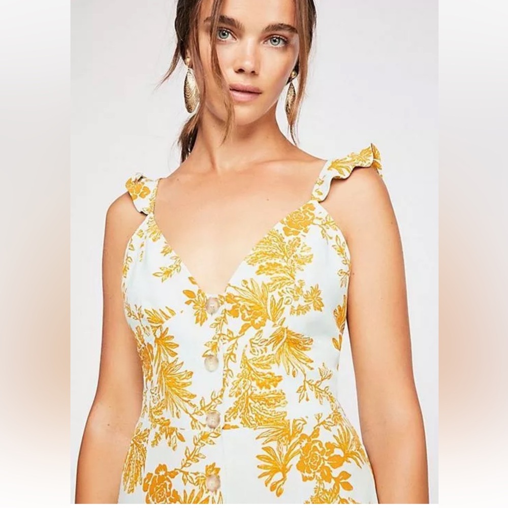 Free People Be the One Jumpsuit | size 6 - Picture 2 of 11